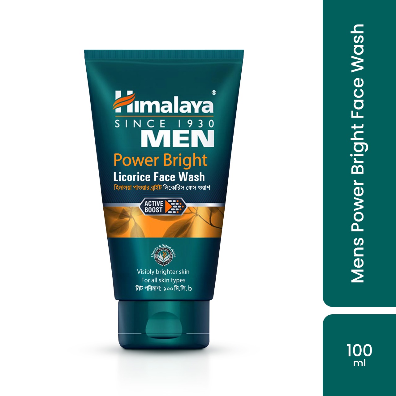Himalaya Men Power Bright Licorice Face Wash 100ml