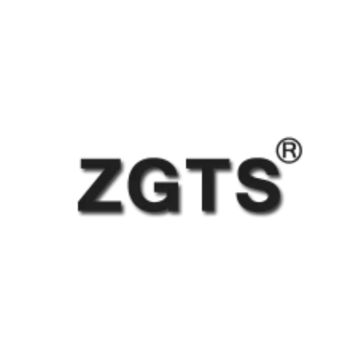 ZGTS logo in bold black letters on a transparent background.