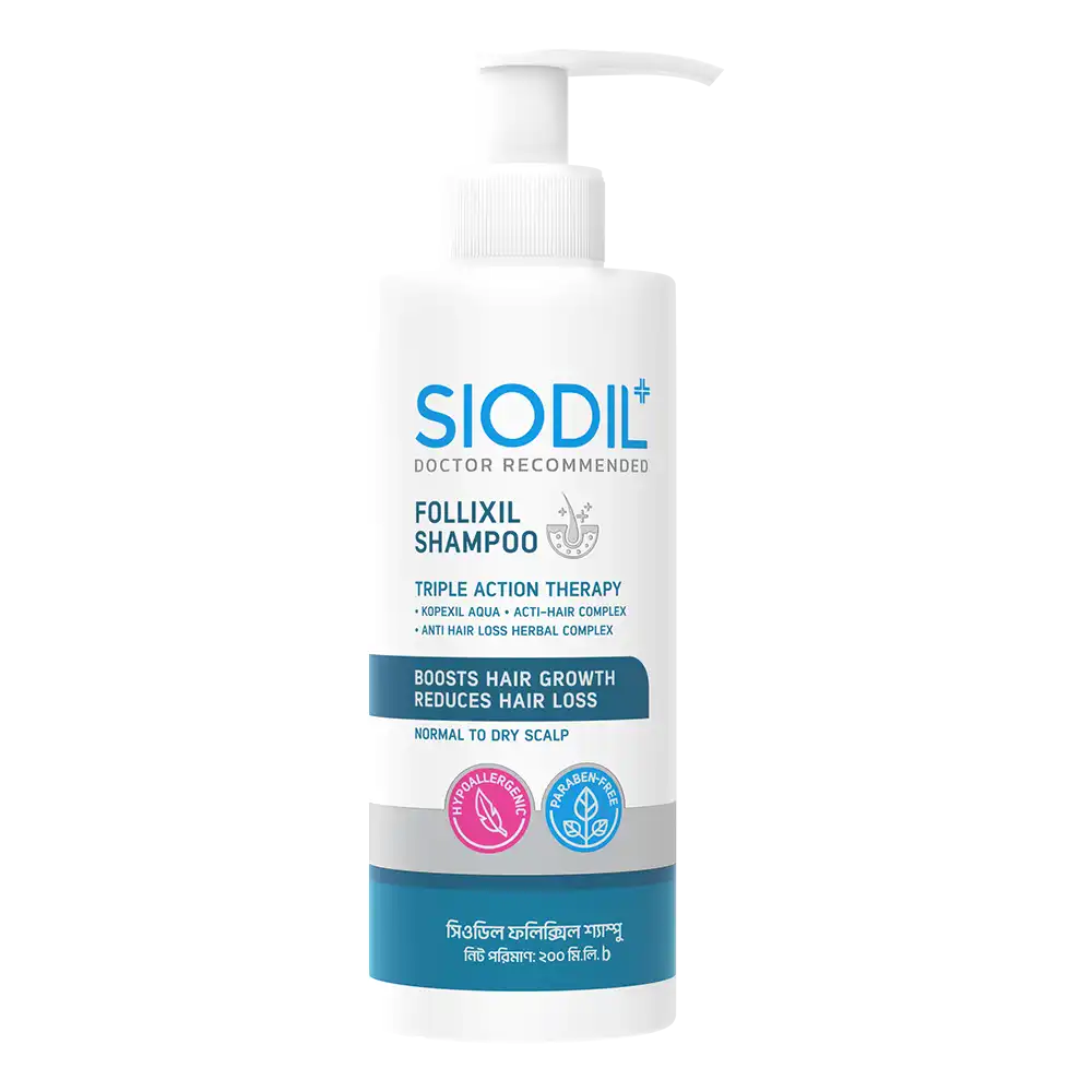 Siodil Siodil Folixil Shampoo 200ml - Buy Online at Drubotara Bangladesh