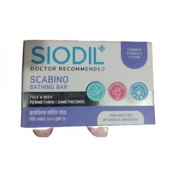 Siodil Siodil Scabino Bathing Bar 100gm - Buy Online at Drubotara Bangladesh