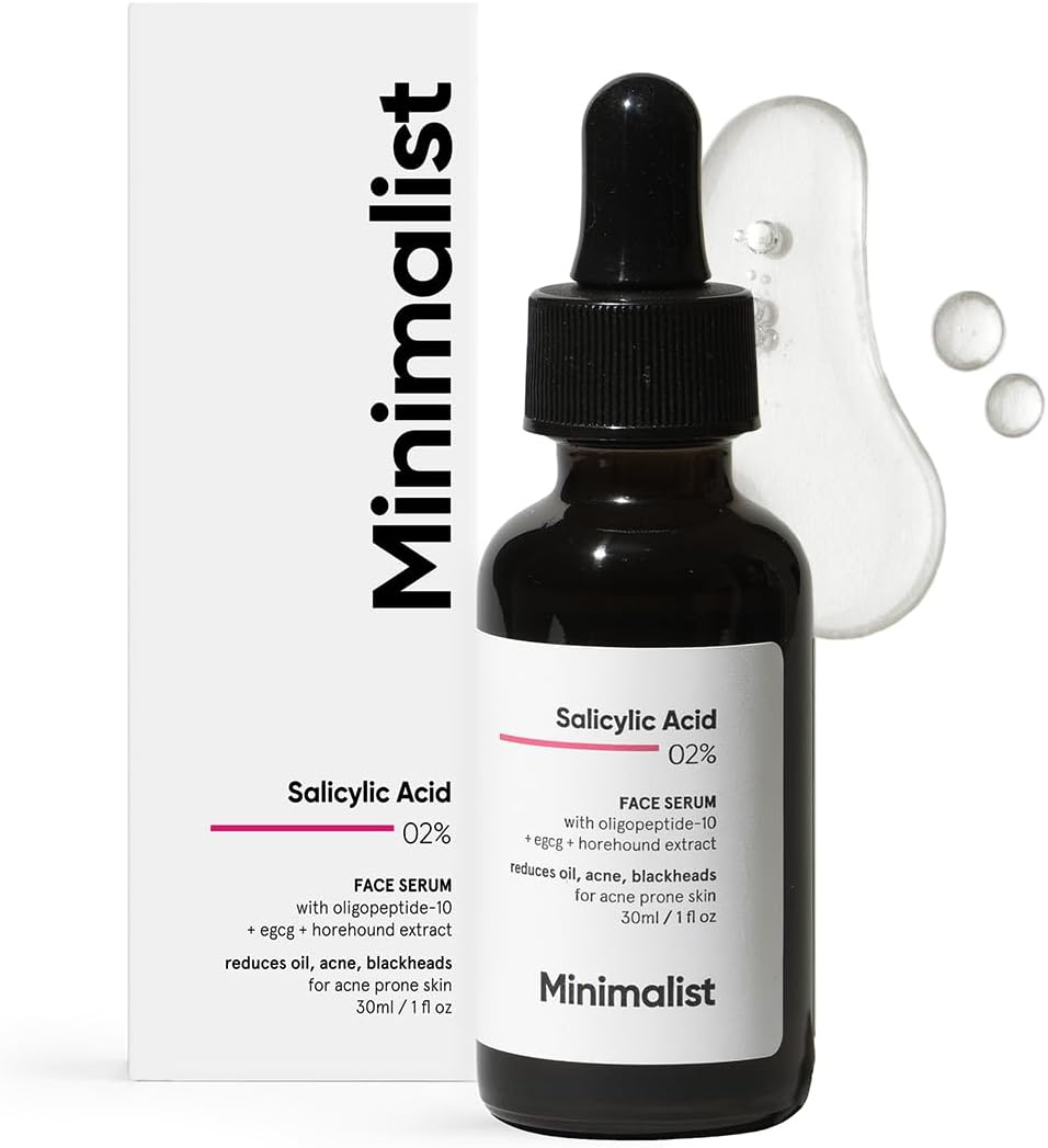 Minimalist Minimalist Salicylic Acid 02% Face Serum for Reducing Acne, Blackheads & Excessive Oil - Buy Online at Drubotara Bangladesh