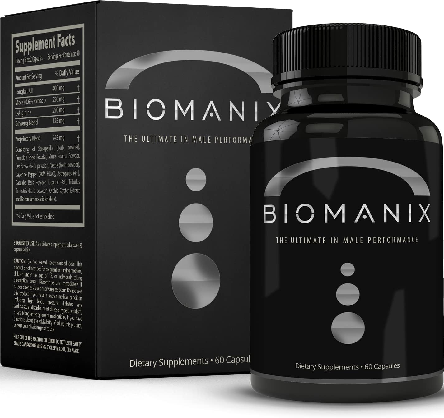 Biolabs Biomanix Male Enhancement Supplement 60 Capsules - Buy Online at Drubotara Bangladesh
