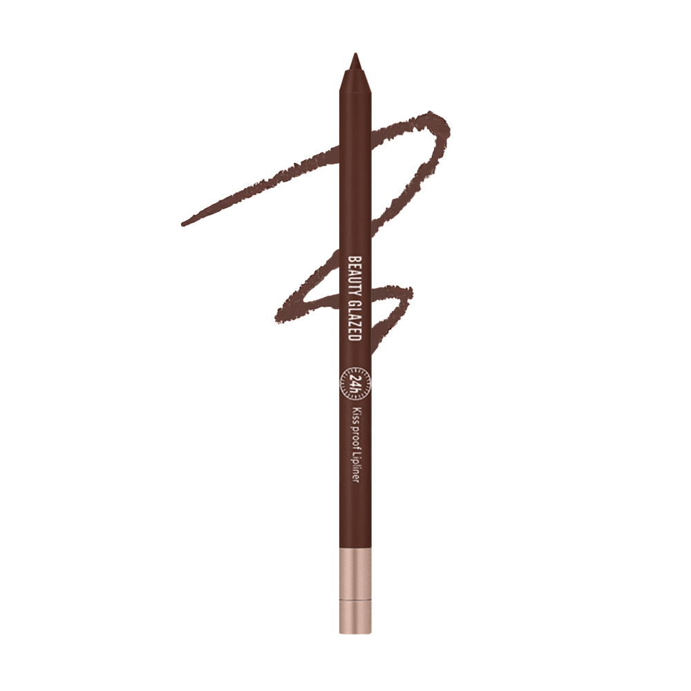 Beauty Glazed Beauty Glazed Waterproof & Long Lasting Lip Liner - B114 Chocolate - Buy Online at Drubotara Bangladesh