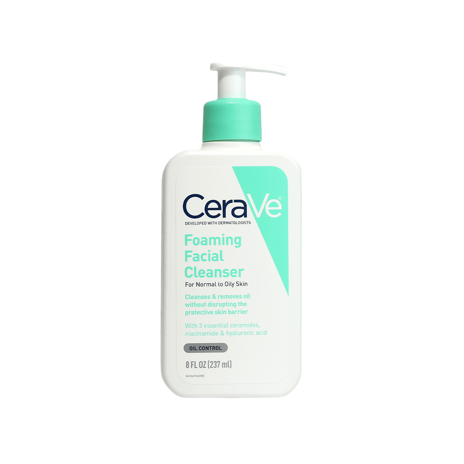 Cerave Cerave Foaming Facial Cleanser For Normal To Oily Skin (Made in USA) 237ml - Buy Online at Drubotara Bangladesh