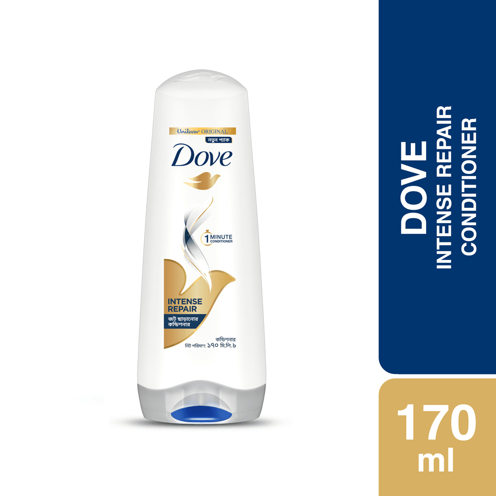 Dove Dove Conditioner Intense Repair 170ml - Buy Online at Drubotara Bangladesh