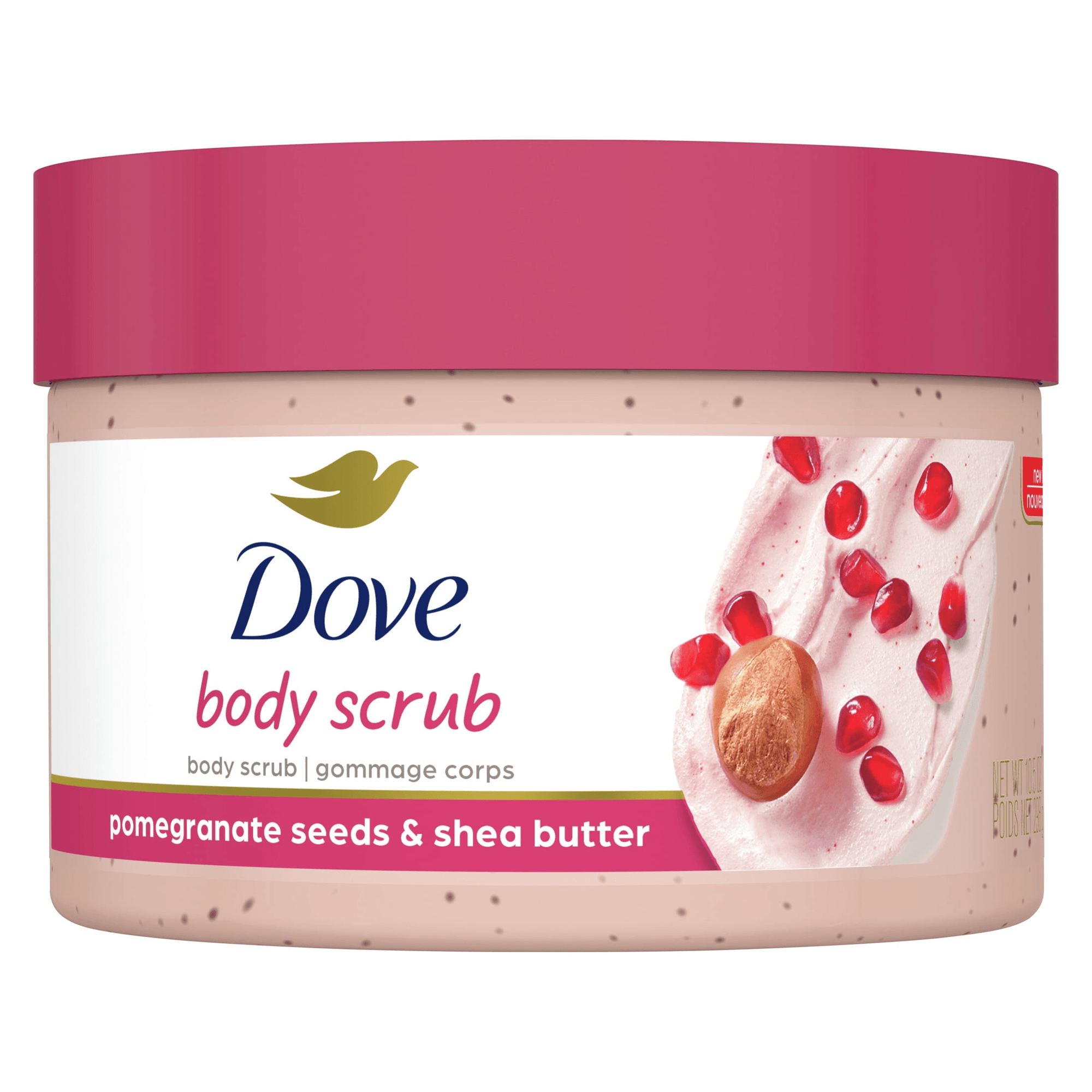 Dove Dove Exfoliating Body Scrub with Pomegranate Seeds & Shea Butter Scent - Buy Online at Drubotara Bangladesh