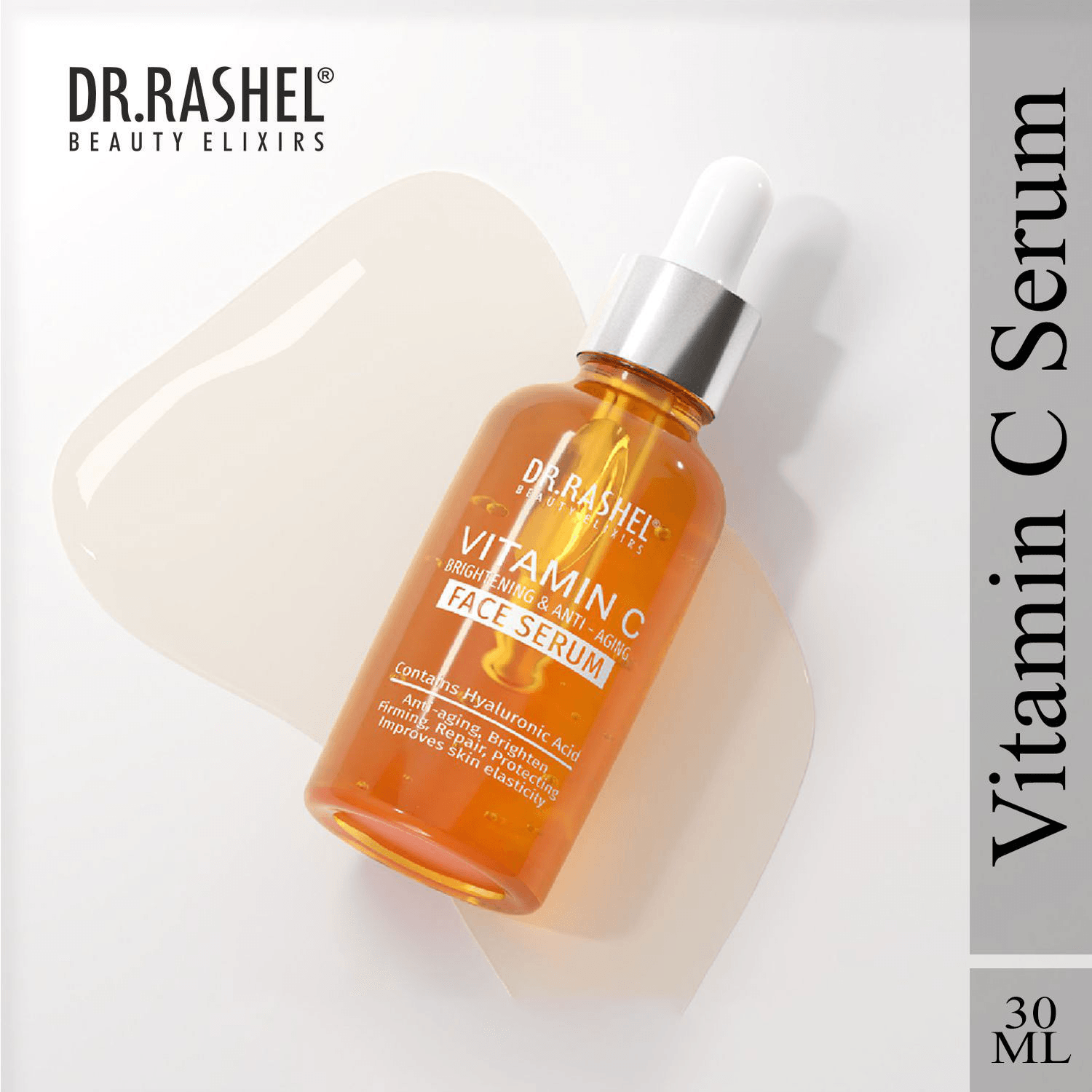 DR RASHEL Dr. Rashel Vitamin C Brightening & Anti-Aging Face Serum with Hyaluronic Acid - Buy Online at Drubotara Bangladesh