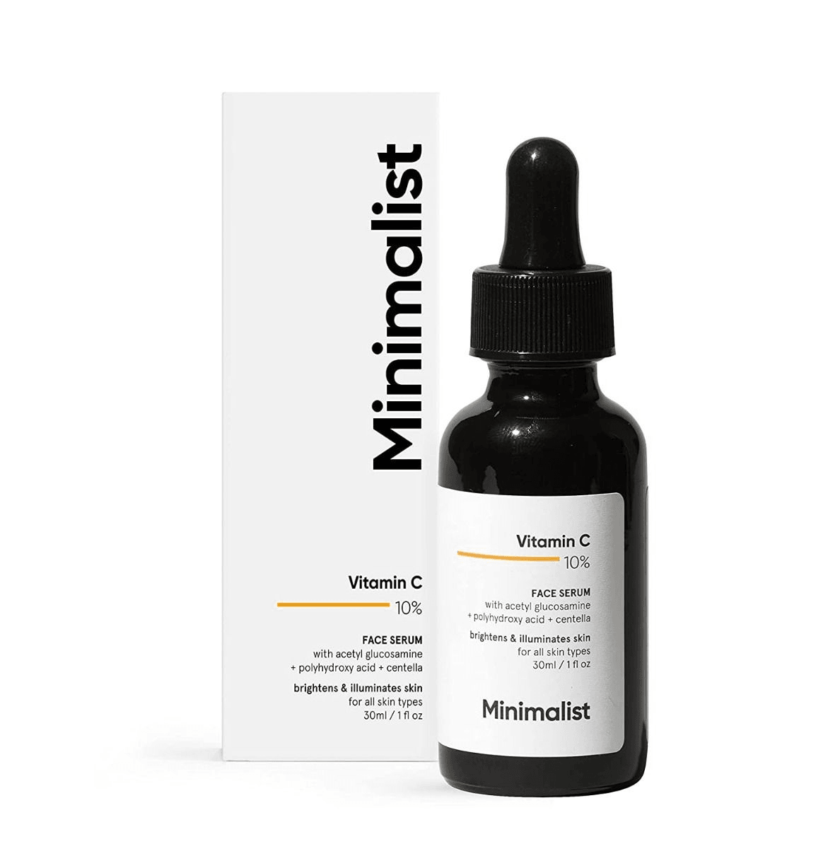 Minimalist Minimalist Vitamin C 10% Face Serum for All Skin Types 30ml - Buy Online at Drubotara Bangladesh