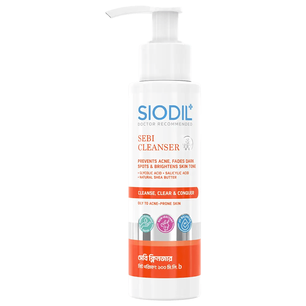 Siodil Siodil Sebi Cleanser 100ml - Buy Online at Drubotara Bangladesh