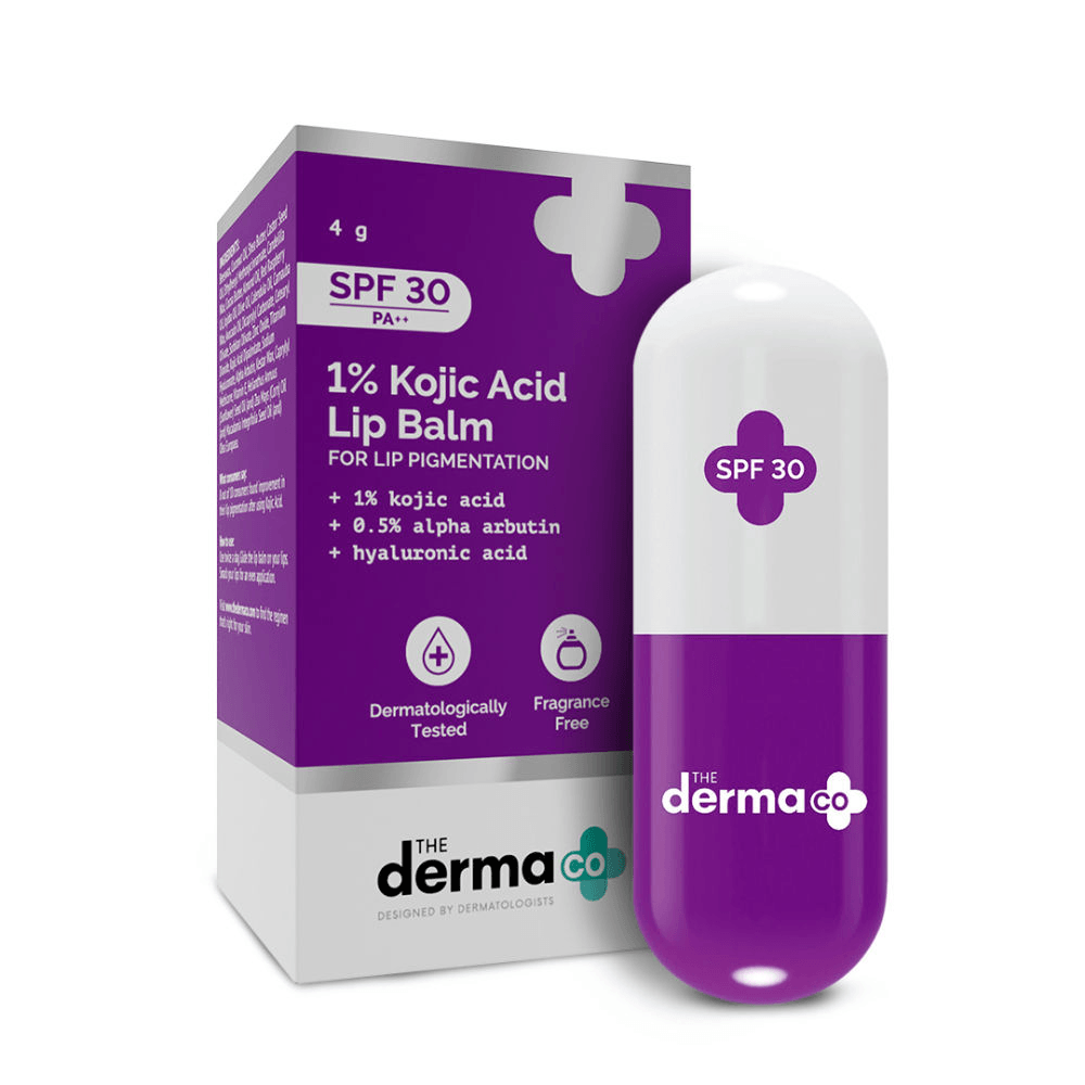 The Derma Co The Derma Co 1% Kojic Acid Lip Balm SPF 30 PA++ for Lip Pigmentation - Buy Online at Drubotara Bangladesh