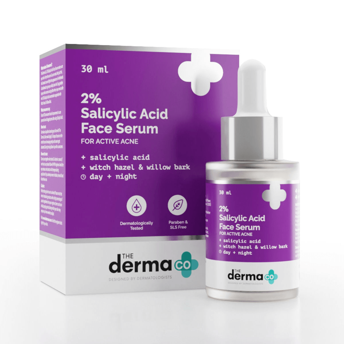 The Derma Co The Derma Co 2% Salicylic Acid Face Serum for Active Acne - Buy Online at Drubotara Bangladesh