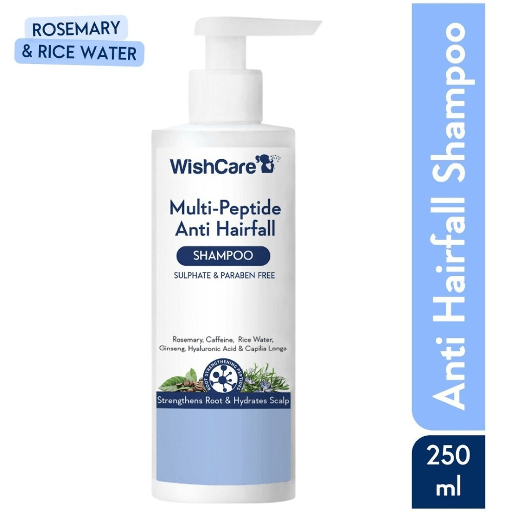 WishCare Wishcare Multi Peptide Anti Hairfall Shampoo 250ml - Buy Online at Drubotara Bangladesh