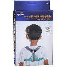 Tynor product box showing a child wearing a posture correction brace.