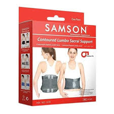 Premium Contoured Lumbar Support Belt by Samson