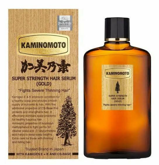 Kaminomoto Super Strength Hair Serum (Gold) - Fights Severe Thinning Hair