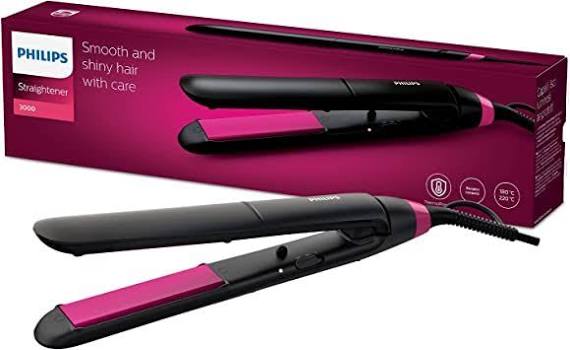 Philips BHS375/00 3000 Series Hair Straightener with Keratin Ceramic Plates