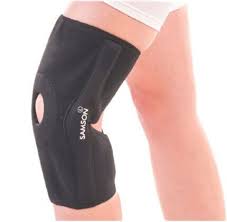 Samson NE-0603 Elastic Knee Support with Open Patella and Hinges