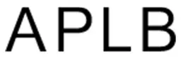 APLB logo in bold black letters on a white background