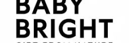 Baby Bright logo with the text "Gift from Nature" in black on a white background.
