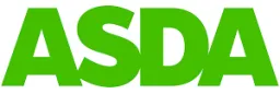 ASDA logo in bold green letters on a white background