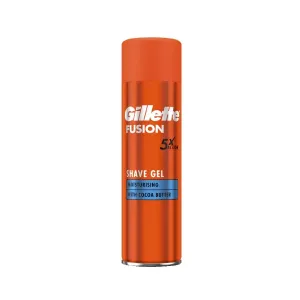 Gillette Fusion 5X Action Shaving Gel With Almond Oil