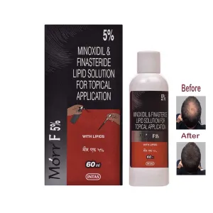 Morr F 5% Minoxidil & Finastride Lipid Solution For Topical Application