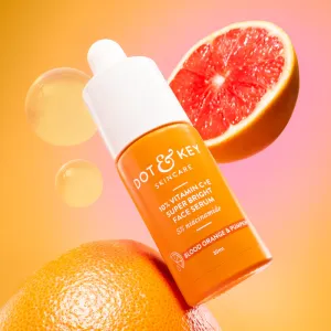Dot and Key 10% Vitamin C+E Super Bright Face Serum with 5% Niacinamide with Blood Orange & Pumpkin
