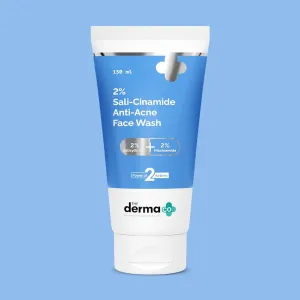 The Derma Co 2% Salicylic Acid + 2% Niacinamide Sali-Cinamide Anti-Acne Face Wash