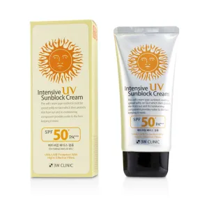 3W Clinic Intensive UV Sunblock Cream with SPF50+ PA+++ 70ml