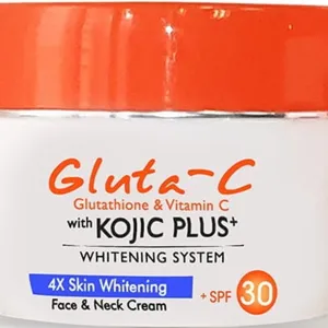RX Corporation Gluta-C With Kojic Plus+ Whitening System Face & Neck Cream 25gm