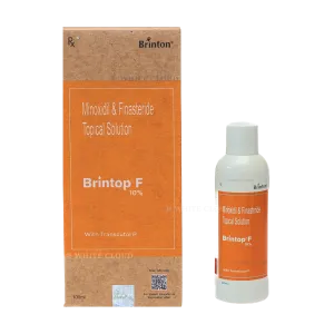 Brintop F 10% Minoxidil & Finasteride Topical Solution with Transcutol P 100ml
