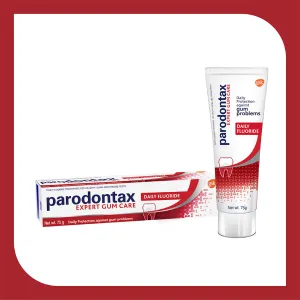 Sensodyne | Parodontax Parodontax Daily Fluoride Toothpaste For Daily Protection Against Gum Problems 75g