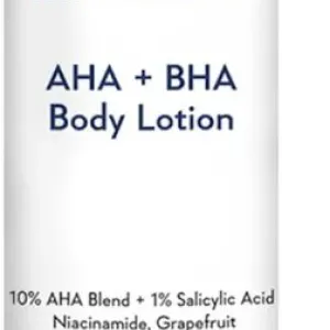 Wishcare AHA BHA Body Lotion with Niacinamide, Grapefruit & Blueberry for Smooths Rough & Bumpy Skin