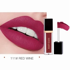 Beauty Glazed Matte Liquid Lipstick - Red Wine 111