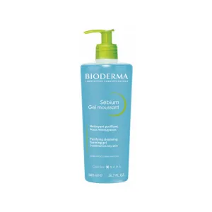 Bioderma Sébium Gel Moussant Purifying Cleansing Foaming Gel for Combination & Oily Skin 500ml