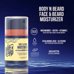 Body N Beard Face & Beard Moisturizer 50ml
