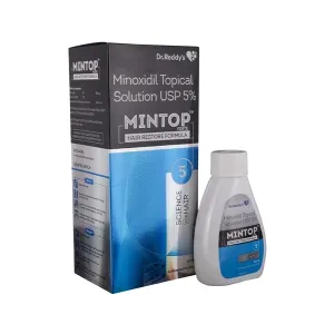 Dr. Reddy's Minoxidil Topical Solution USP 5% Mintop Forte Hair Restore Formula 60ml