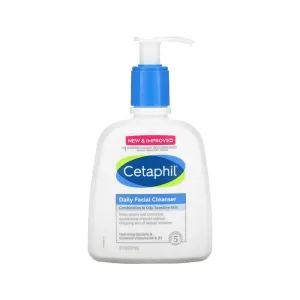 Cetaphil Daily Facial Cleanser for Normal to Oily Skin with Glycerin, Vitamins B3 & B5 237ml
