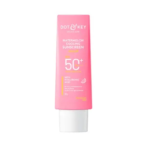 Dot & Key Watermelon Cooling Sunscreen SPF 50+ PA++++ with Hyaluronic Acid 80g
