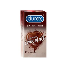 Durex Extra Thin Intense Chocolate Flavoured Condom - 12Pcs Pack(India)