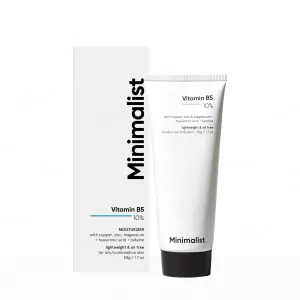 Minimalist 10% Vitamin B5 Lightweight & Oil Free Face Moisturizer for Oily & Combination Skin