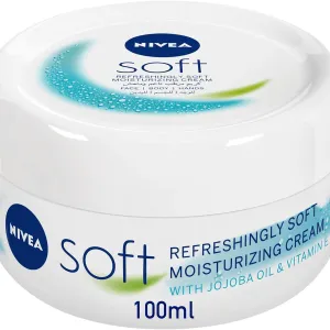 Nivea Soft Moisturizing Cream 100ml Jar