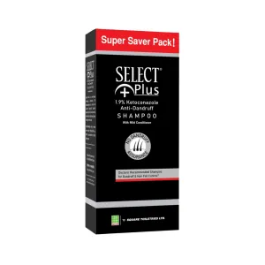 Select Plus 1.9% Ketoconazole Anti-Dandruff Shampoo 200ml (Square Toiletries Limited )