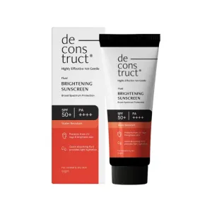 Deconstruct Brightening Sunscreen Fluid SPF 50+ PA++++ for Normal & Dry Skin