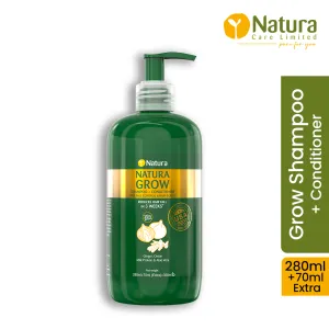 Natura Grow Shampoo + Conditioner Hair Fall Control & Hair Beauty 330ml