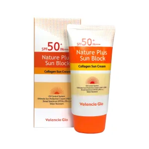 Valencia Gio Nature Plus Sun Block Collagen Water Resistant Sun Cream SPF 50+ PA+++