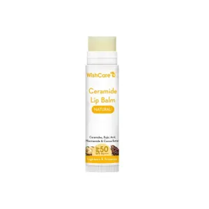 WishCare Ceramide Lip Balm Natural with SPF 50 PA+++