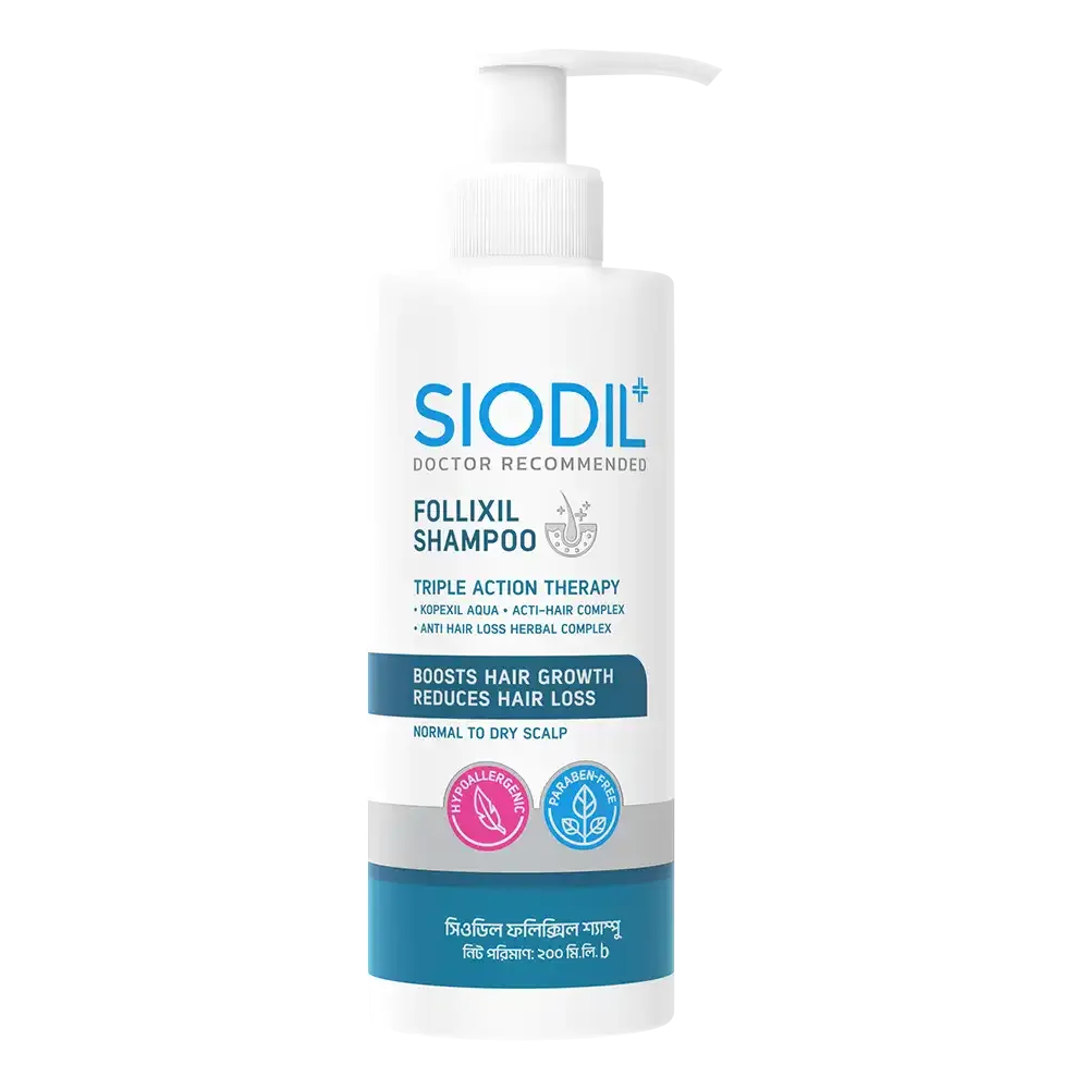 Siodil Siodil Folixil Shampoo 200ml - Buy Online at Drubotara Bangladesh