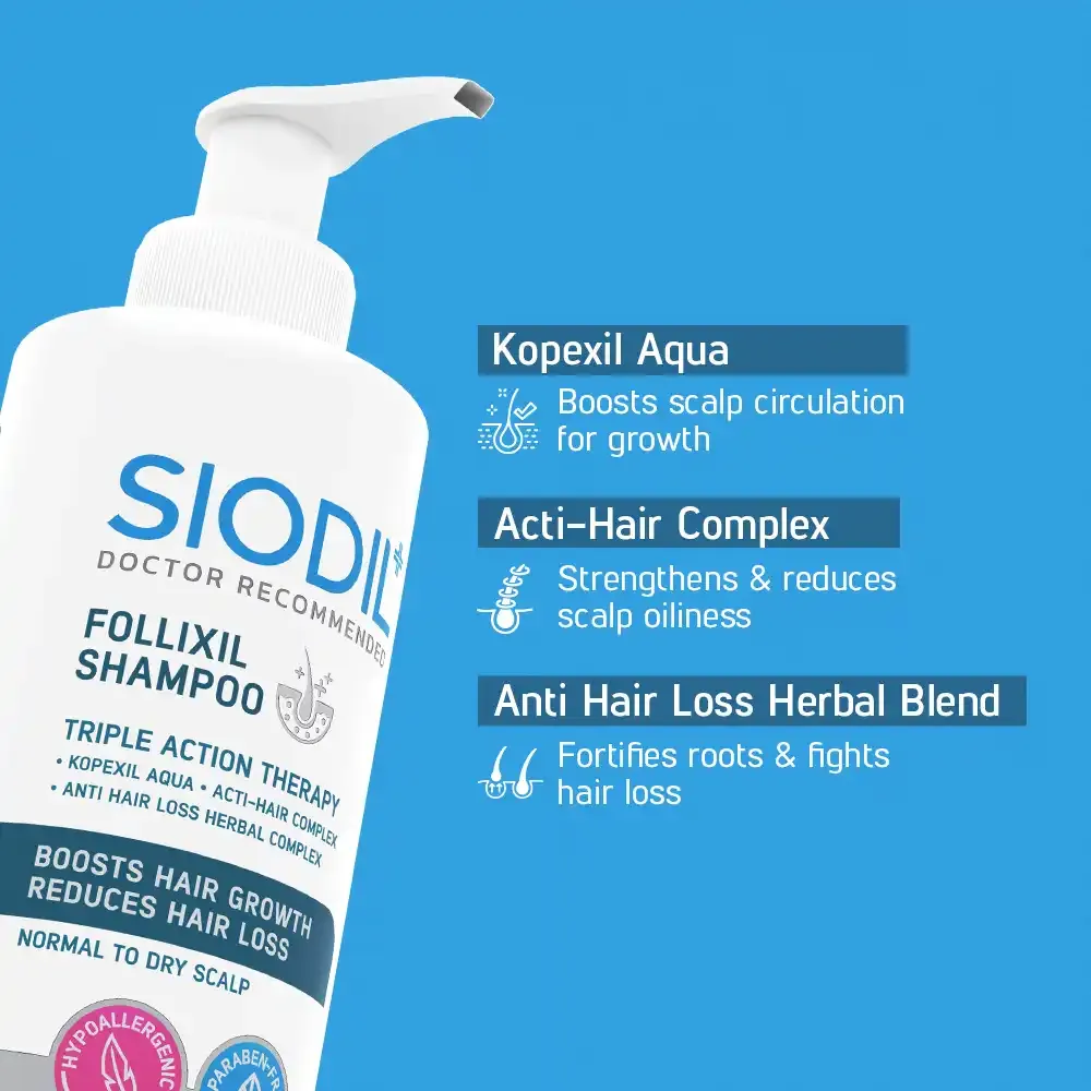 Siodil Siodil Folixil Shampoo 200ml - Buy Online at Drubotara Bangladesh