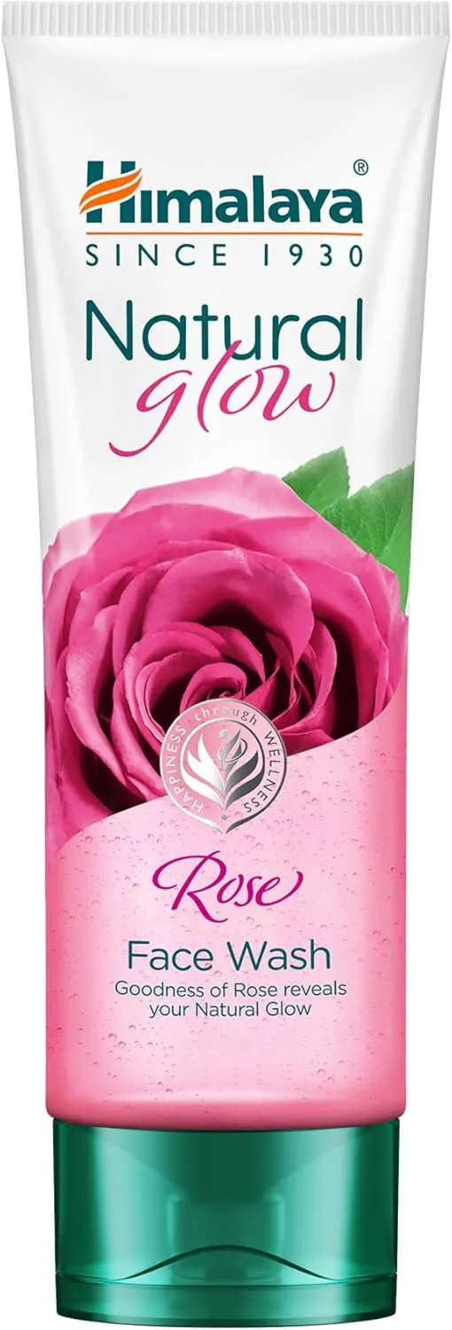 Himalaya Bangladesh Himalaya Natural Glow Rose Face Wash - Buy Online at Drubotara Bangladesh